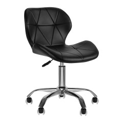 Sgabello cosmetico QS-06 nero