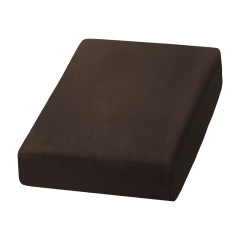 Lenzuolo di velluto marrone