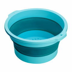 Vaschetta pieghevole per pedicure blu