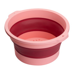 Vaschetta pieghevole per pedicure rosa