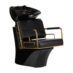 Lavandino per parrucchiere Gabbiano oro-nero Prato