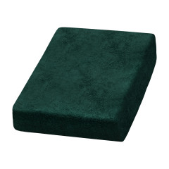 Lenzuolo di spugna verde bottiglia