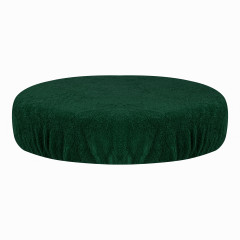 Coprisgabello in spugna verde bottiglia