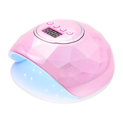Lampada UV LED rosa perla lucida da 86W 