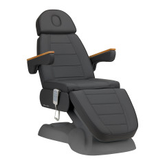Sedia estetica elettrica SILLON Lux 273b 3 motori grigio, base grigio