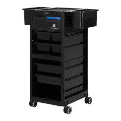 Gabbiano, ausilio per parrucchieri con sterilizzatore UV 68UV nero