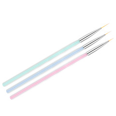 Set di pennelli per decorazioni 3 pezzi colore chiaro