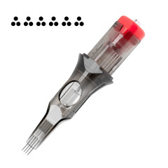 Cartuccia per tatuaggi El Cartel V2 - 6 InRow 0,35 3RLX Long Taper 10 pz.