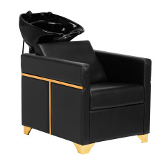 Gabbiano lavaggio parrucchieri Toledo oro nero / nero