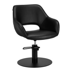 Poltrona per parrucchieri Gabbiano Morena modern black