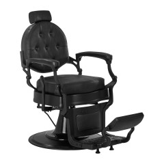 Sedia da barbiere Gabbiano President Black