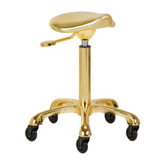Sgabello Gabbiano Fine Gold Roll Speed