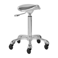 Sgabello Gabbiano Fine Silver Roll Speed