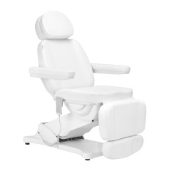 Sedia estetica elettrica SILLON CLASSIC 3 motori bianco
