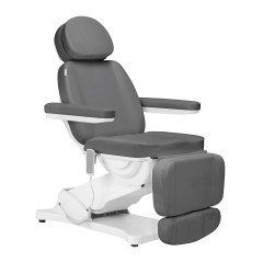 Sedia estetica elettrica SILLON CLASSIC 3 motori grigio