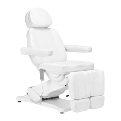 Sedia cosmetica elettrica SILLON CLASSIC 2 motori pedi white