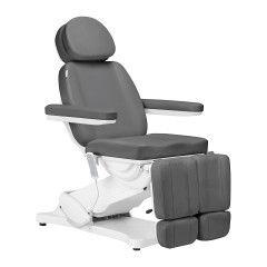Sedia cosmetica elettrica SILLON CLASSIC 2 motori pedi grey