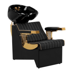 Gabbiano barber wash Marcus oro nero 