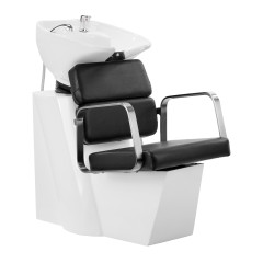Lavabo da parrucchiere Gabbiano Porto nero sm