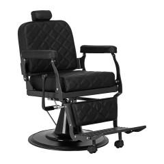 Sedia da barbiere Carlos extra Black