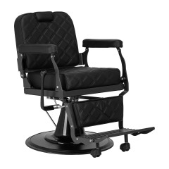 Sedia da barbiere Carlos Black
