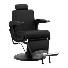 Gabbiano barber chair Continental nero