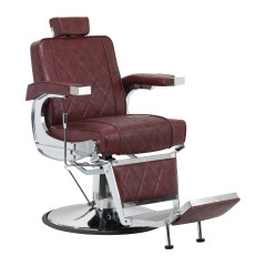 Sedia da barbiere Hair System BM88066 marrone