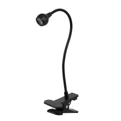 Lampada da tavolo Glow LED Snake UV nero