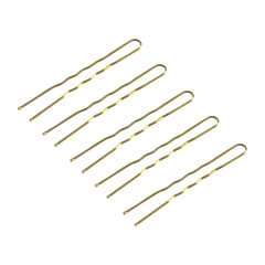 Arricciatori per capelli per parrucchieri E-57 120 pz. 5,6 cm oro