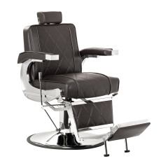 Sedia da barbiere Hair System BM88066 marrone
