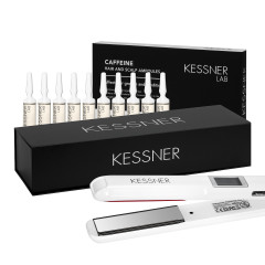 Kit per la cura dei capelli Kessner e fiale di caffeina Kessner Lab