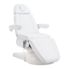 Poltrona cosmetica Azzurro Lux 4m bianca con culla