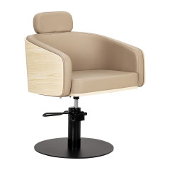 Gabbiano poltrona da parrucchiere Wratislavia beige