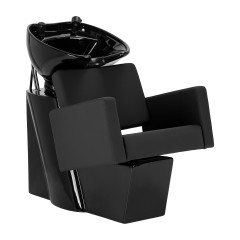 Gabbiano lavabo da parrucchiere Vitoria nero