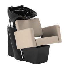 Gabbiano lavabo da parrucchiere Vitoria grigio-beige