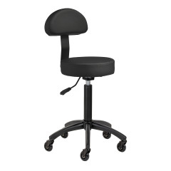 Gabbiano sgabello da parrucchiere D026 nero