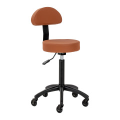 Gabbiano sgabello da parrucchiere D026 marrone