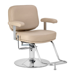 Poltrona da parrucchiere Omega Astra Plus beige