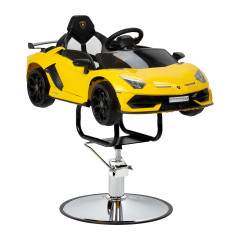 Poltrona da parrucchiere per bambini a forma di Lamborghini