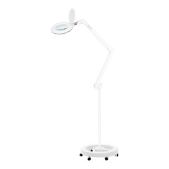 Lampada con lente d'ingrandimento Elegante 6031, 60 LED SMD 3D con treppiede e regolazione dell'intensità luminosa