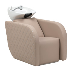Lavacapelli elettrico con funzione massaggio Gabbiano Ines beige
