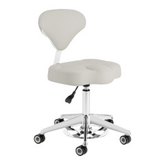 Sgabello cosmetico Azzurro 156-F bump-up grigio
