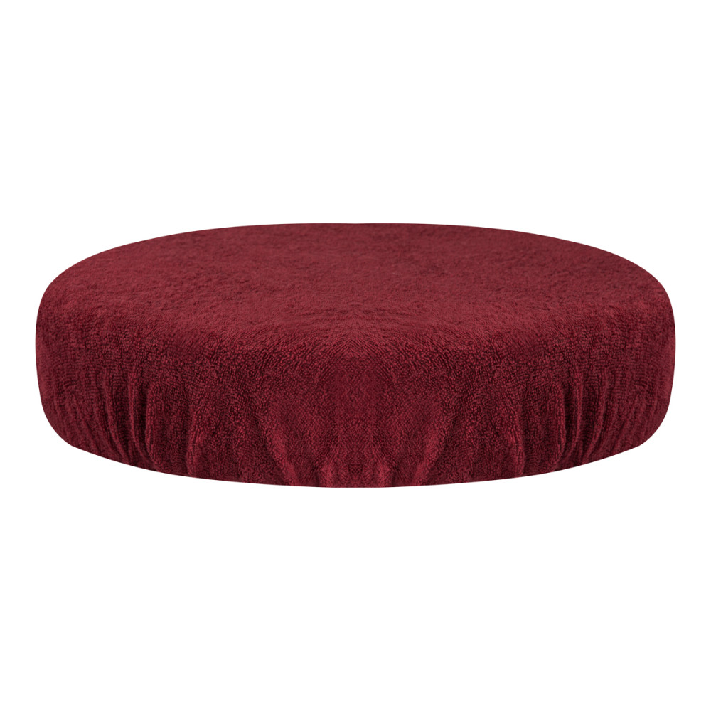 Copri sgabello in spugna marrone main product photo