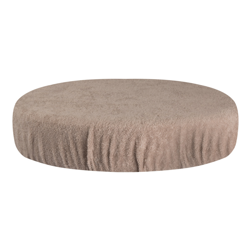 Copri sgabello in spugna beige main product photo