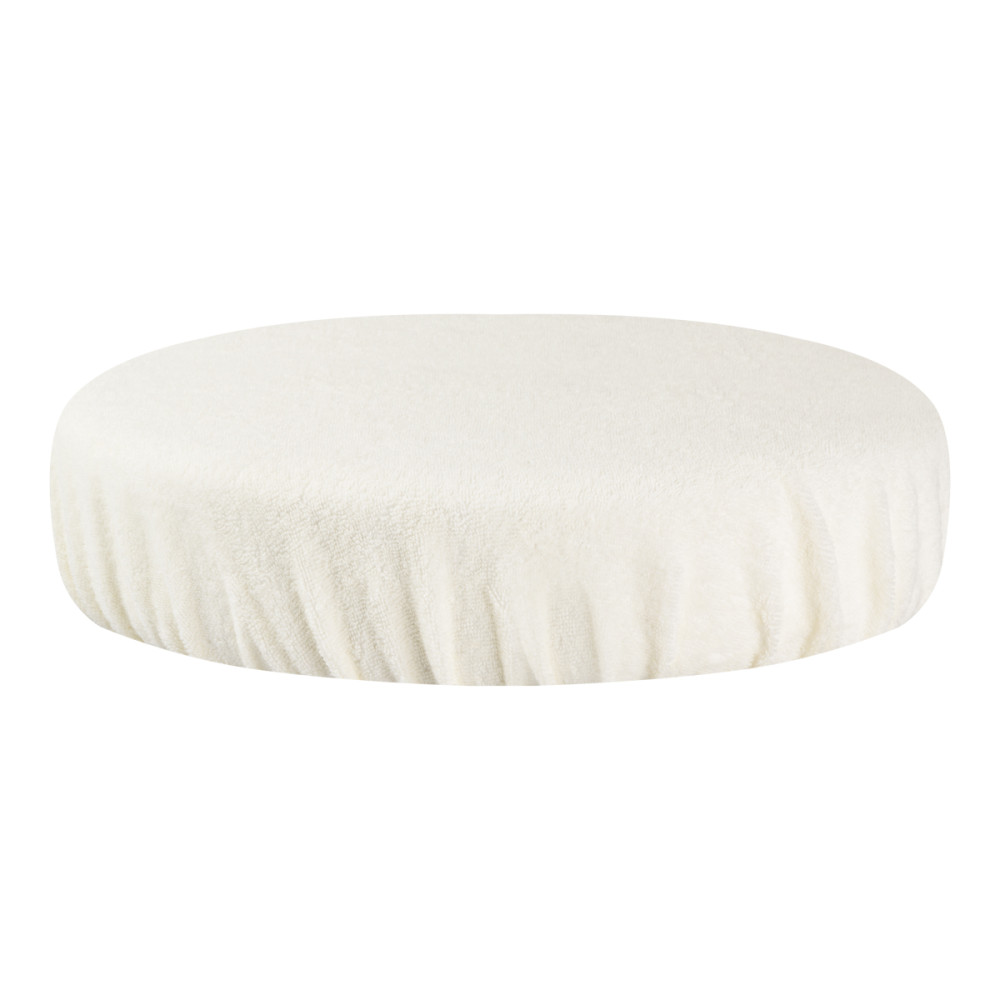 Copri sgabello in spugna crema main product photo