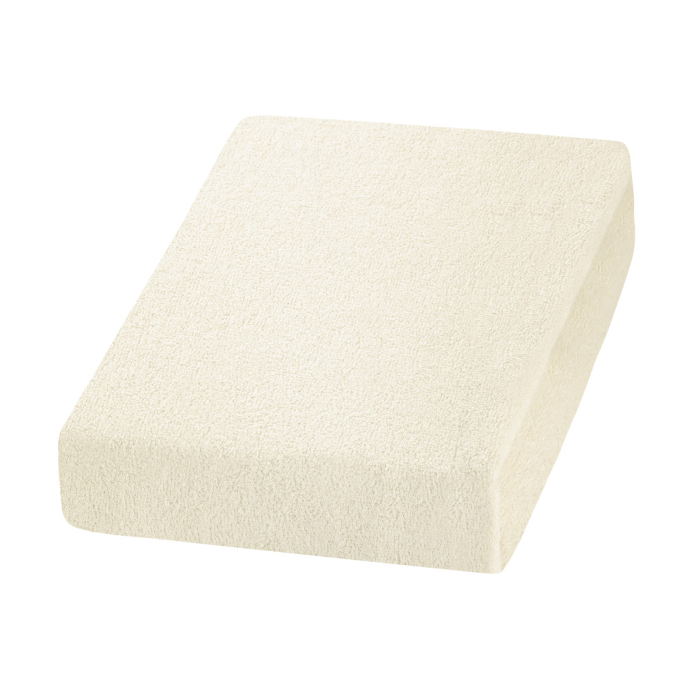 Lenzuolo di spugna color crema main product photo