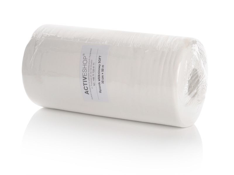 Rotolo di asciugamani monouso in tessuto non tessuto 30 cm x 50 m main product photo