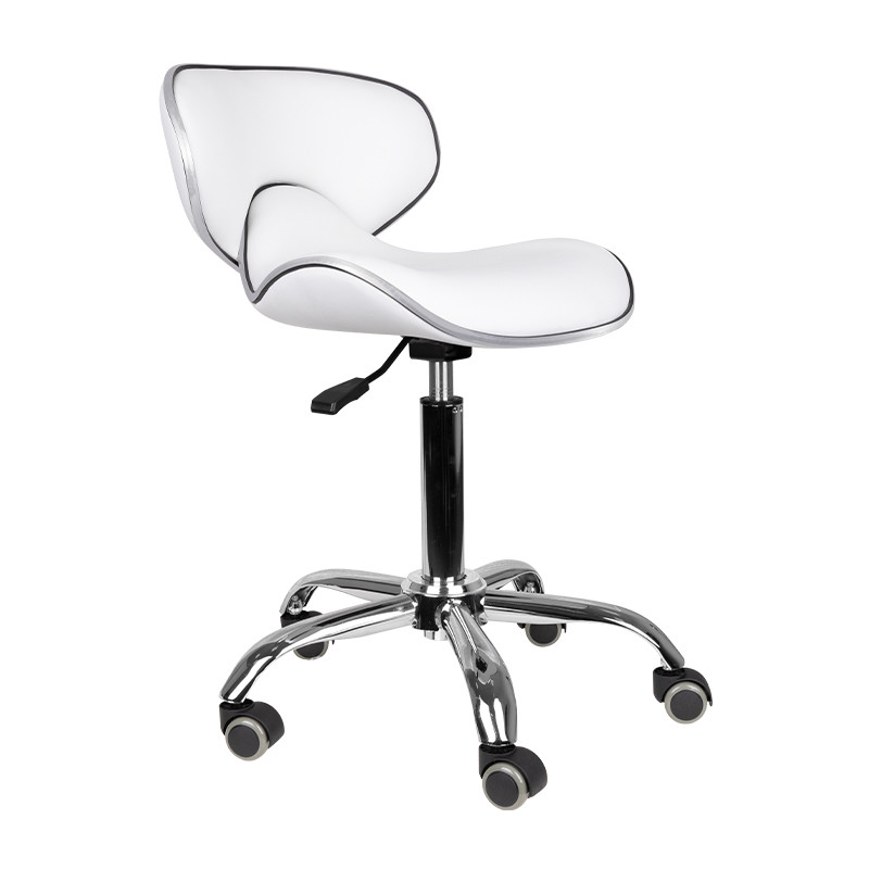 Sgabello cosmetico Gabbiano Q-4599 bianco main product photo