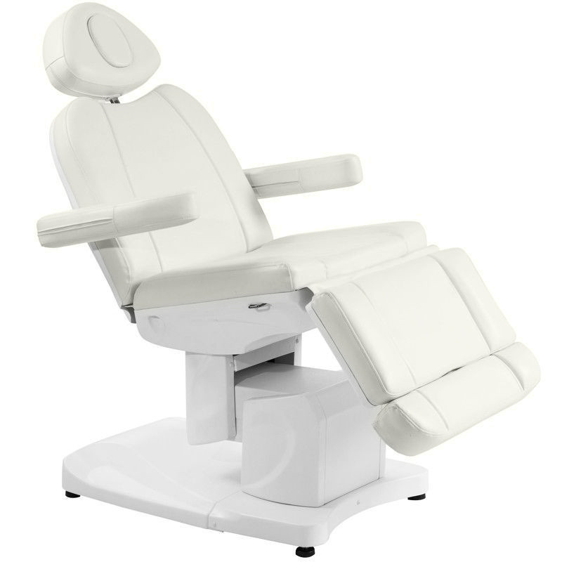 Sedia estetica elettrica Azzurro 708A 4 motori bianco main product photo