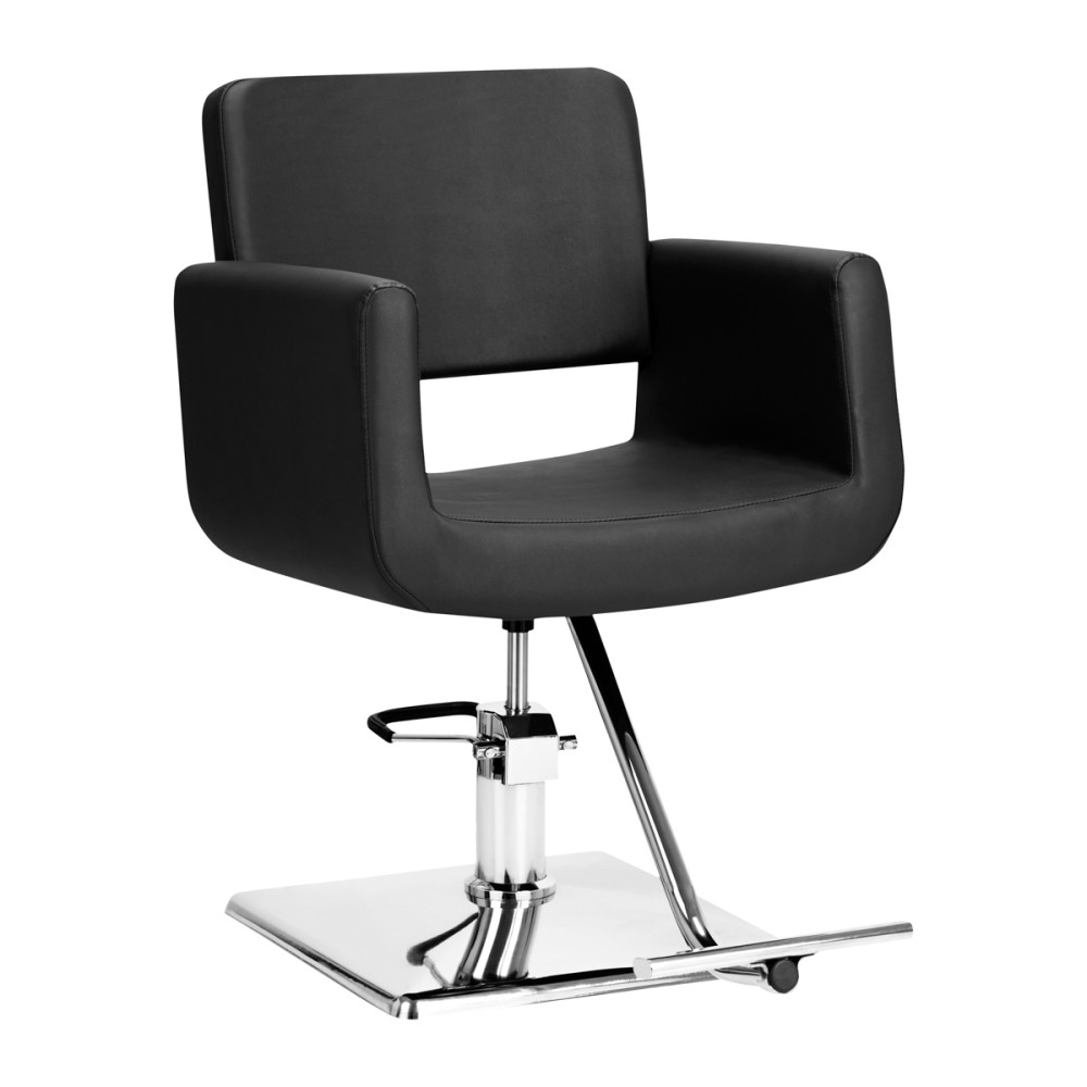 Sedia da parrucchiere Gabbiano Helsinki nero main product photo